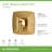 Oak Wall Mounted Shower Valve Trim with VersaFlex Integral Diverter-101648599