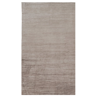 Textural Handmade Kilim Cotton and Silk Area Rug
