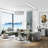 Clear Tempered Glass End Table Set Couch Side Table With Mirrored Silver Base Set Of 4