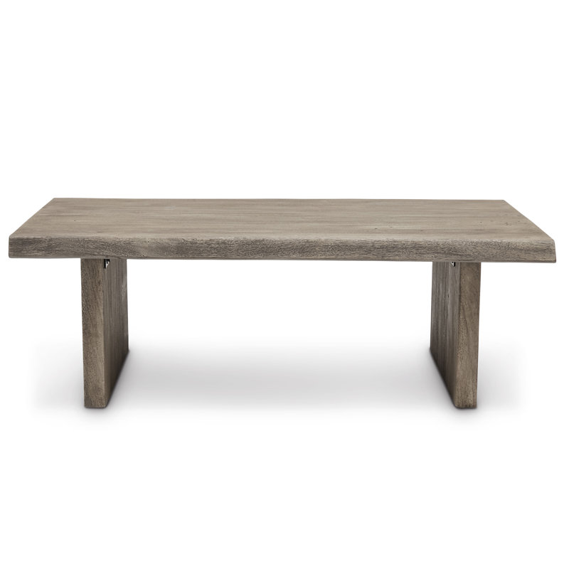 Brooks Coffee Table, Sandblasted Gray
