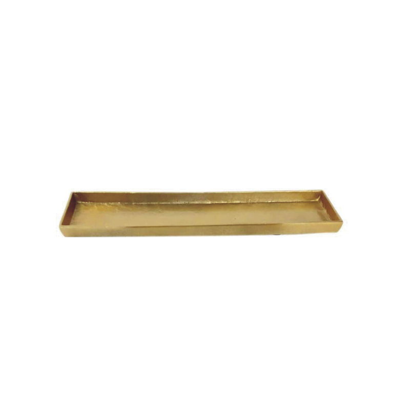 Assiette décorative Xenia, Nickel brut, H 6,69 po x l 3,54 po x P 3,54 po