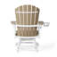 Chaise pivotante Featherstone Adirondack, blanc-130678695