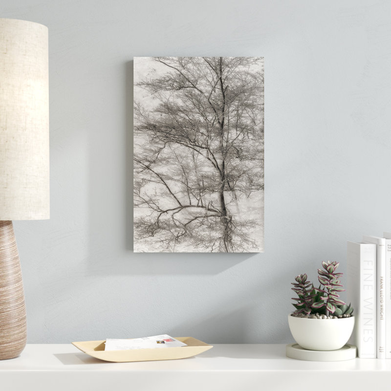 " Tree Triptych I " by Norm Stelfox, 18" H x 12" W x 1.25" D