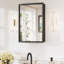 W H Framed Medicine Cabinet Mirror Adjustable-1129942749-1129942743