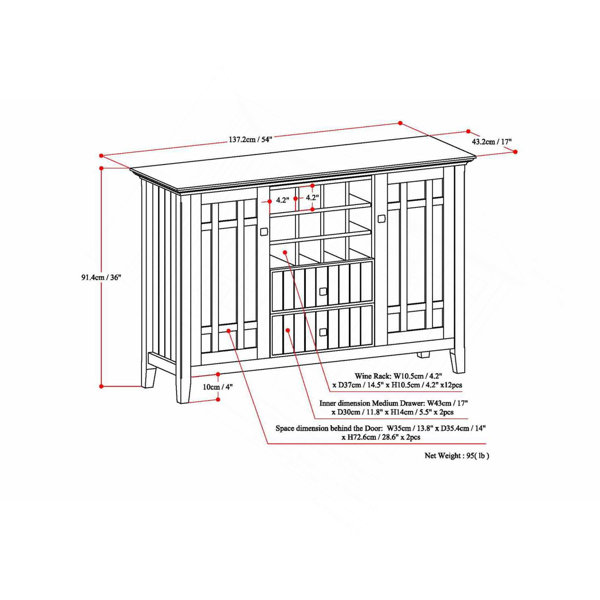 Dimensions du produit
