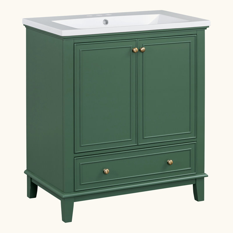Multi-functional Bathroom Vanity with Sink Combo