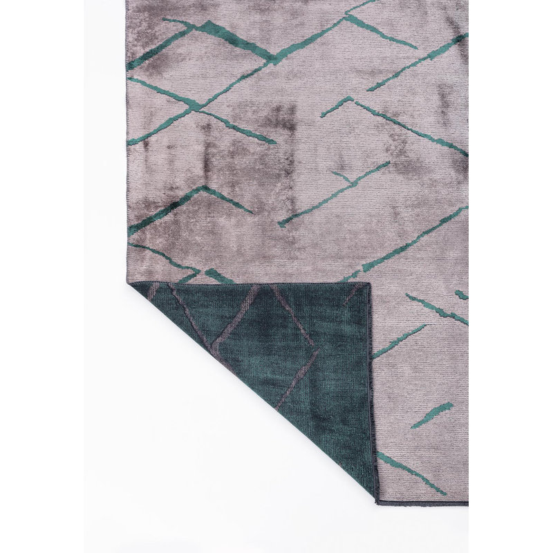 Rapture Abstract Area Rug, Rectangle 6'7" x 9'10"