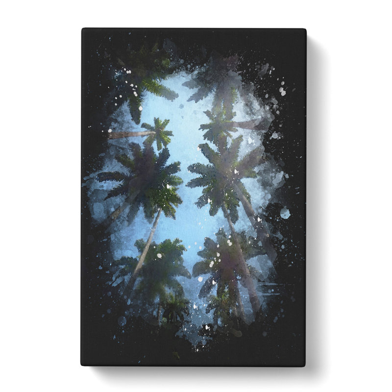Palm Trees Vol.1 - Wrapped Canvas, 50cm H x 35cm W x 3cm D