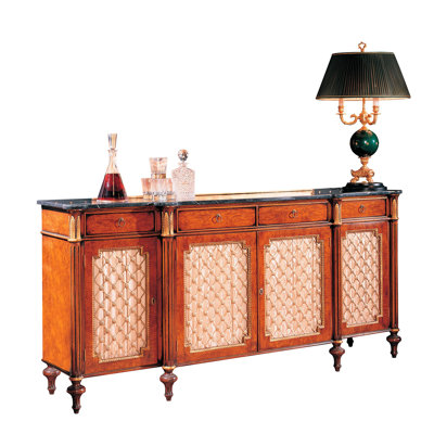 New Empire 78.35'' W Solid Wood Credenza