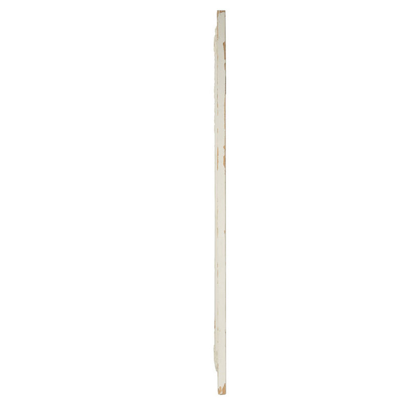 Elegant Off-White Magnesia Tall Wall Art Panel Set