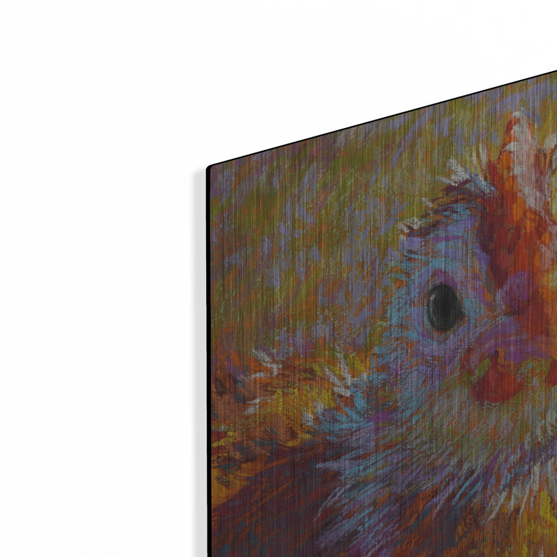 «Chicklet» par Rita Kirkman, H 12 po x l 12 po