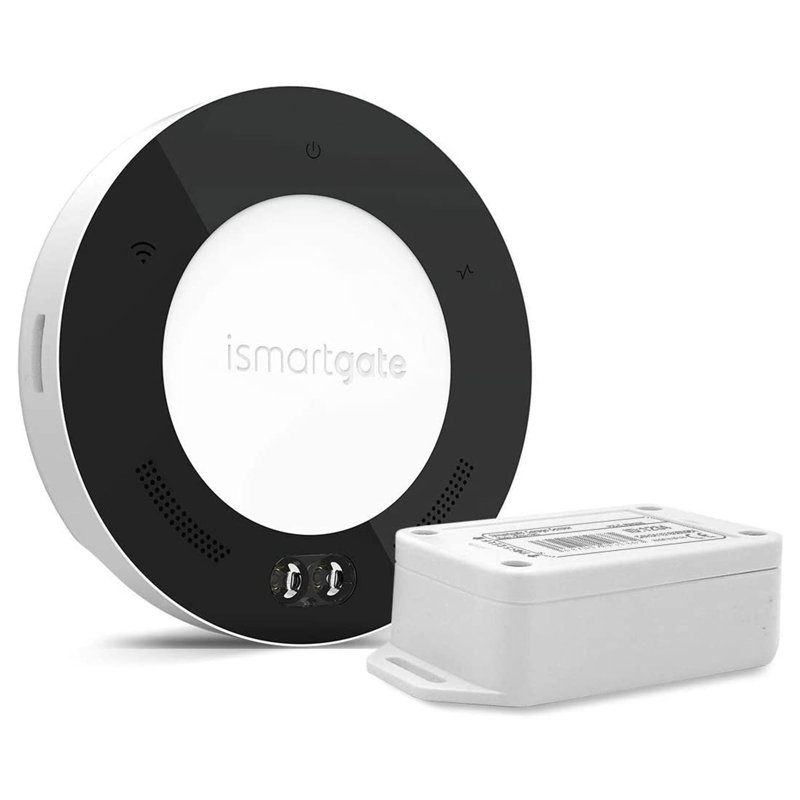 Ismartgate Smart Wi Fi Controlled Pro Garage Door Opener W/ Wireless Tilt Sensor, Black