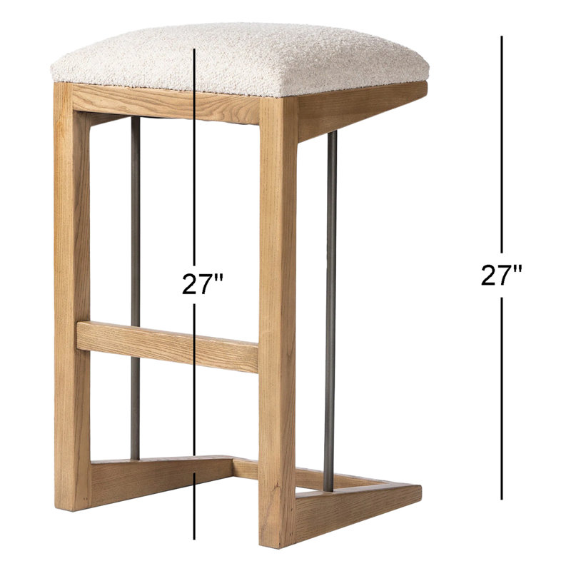 Finn Stool-Antwerp Natural, Counter Stool (27" Seat Height), Toasted Ash/Somerton Ash