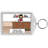 Personalized Name That Toon Bartender - Female Rhinestone Bordered Key Chain-106949187
