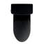 TOTO Glaston 1G Two-Piece Elongated 1.0 GPF WASHLET+ and Auto Flush Ready Universal Height Toilet with SS124 SoftClose Seat, Ebony - MS472124CUF#51-1206181240