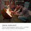 Round Steel Wood Burning Smokeless Fire Pit-69312599