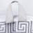 Jiro Athens 100% Cotton Medium Weight Floral Border Assorted Towel Set-1196987912