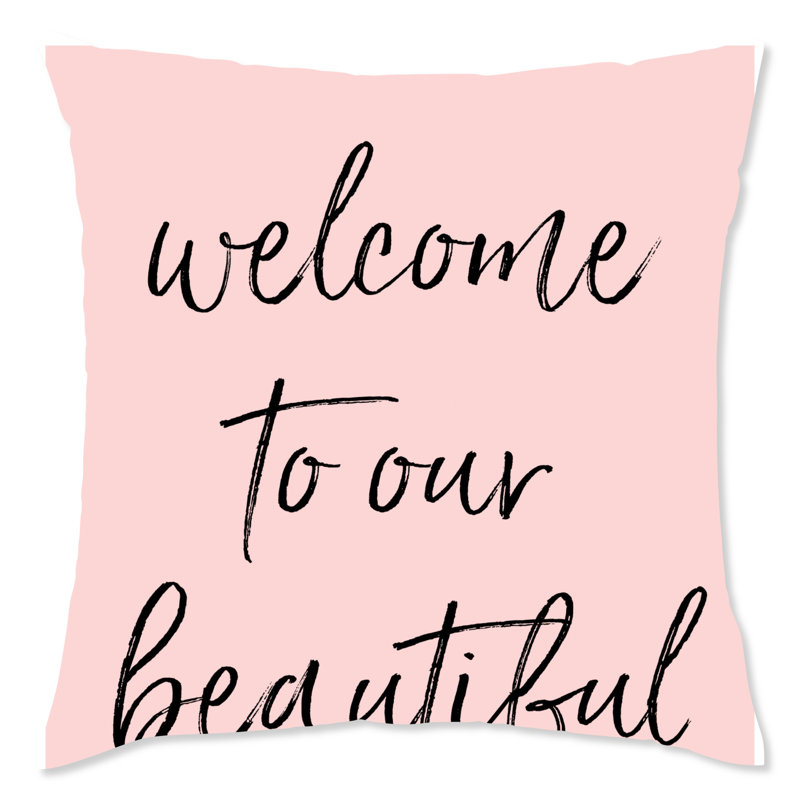 Housse et insert de coussin carré Family