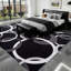 Tapis moderne abstrait à motifs circulaires, lavable à la machine et doté d'un envers antidérapant-2141100449
