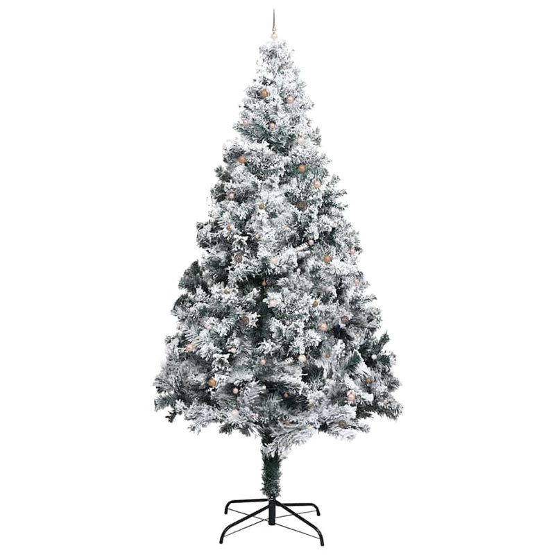 13.12' H Lighted Artificial Christmas Tree