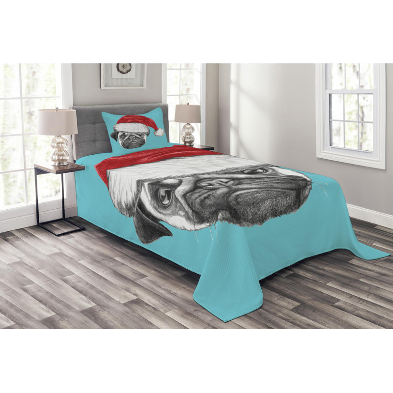 Polyester Coverlet, Twin Coverlet + 1 Sham