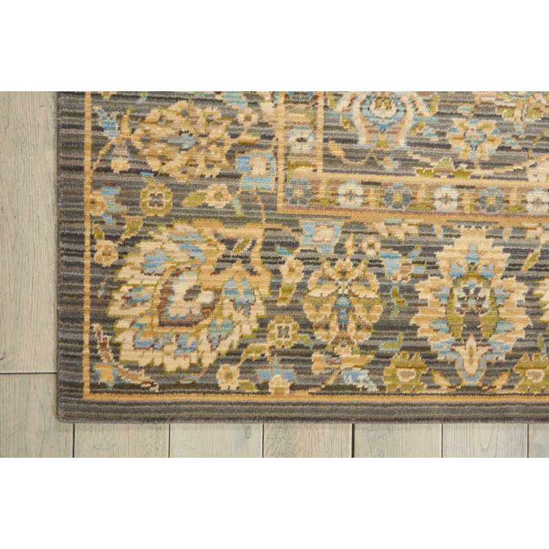 Notification Oriental Indoor Rug, Rectangle 9'9" x 13'