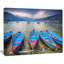 «Row of Blue Boat in Pokhara Lake», photographie-26068187-34273044