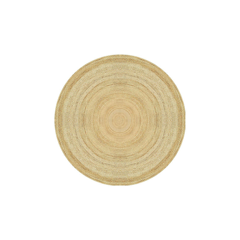 Modern Indoor / Outdoor Rug, Round 3'11"