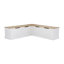 Banc de coin rembourré avec rangement caché Selby-88429623-88429624