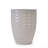 Handmade White Ceramic Planter, 17" Diameter, 1 Piece, Horizontal Ripple & Ice-Crack Pattern, For Monstera And Fiddle Leaf Fig, Indoor & Outdoor Doorway Use, Breathable Clay-1220546276