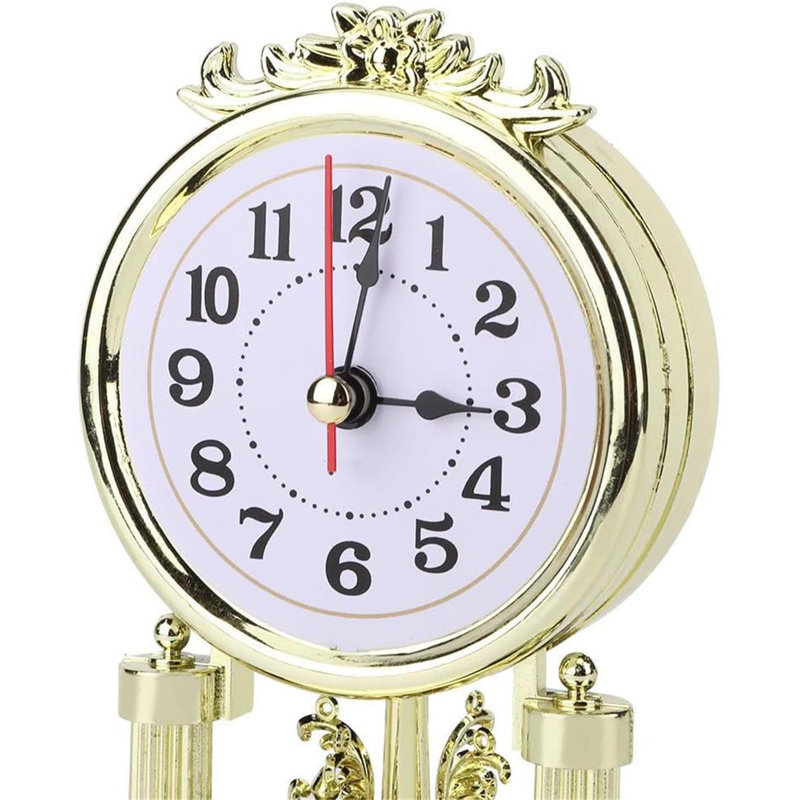 Horloge rétro avec support