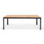 Bahjat 9pc Outdoor Patio FSC Solid Teak Dining Set