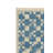 🟦 Blue Pixel Plaid Woven Area Rug