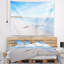 Tapisserie de plage en bois sur une plage blanche-28506650