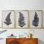 «Forest Fern I» - Toile tendue avec châssis sur mesure - 3 pièces-1109492344-1109492349