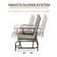 Banc oscillant avec table centrale Outsunny-2098703919