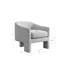 Cream Boucle Accent Chair