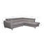 Italian Leather Sleeper Sectional with Pull Out Bed & Storage & Adjustable Headrests from Europe Pewamo-2113591819-2113591814