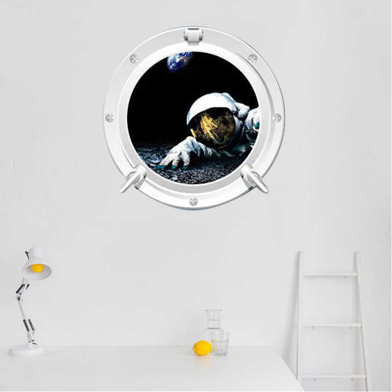 Non-Wall Damaging Window Decal, 28" H x 28" W