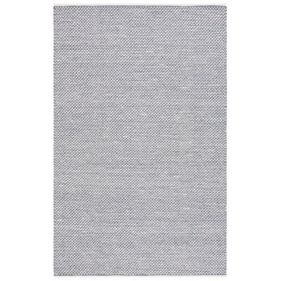 Cace Flat Weave Wool/Cotton Rug in Navy