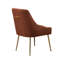 Chaise d'appoint en velours 21,25 po Khivi-834830312