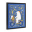 Ours polaires sur bicyclette, art mural encadré flottant par Irene Chan-882673637-878226027