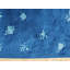 Tapis antique chinois à motif floral sur fond bleu