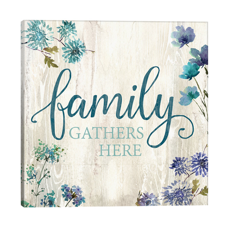 Family Gathers Here by Conrad Knutsen - Wrapped Canvas Print, 66.04 cm H x 66.04 cm W x 1.91 cm D