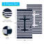 Makenna Yacht Club Oversized Quick Dry Reversible 2-Piece Cotton Beach Pool Towel Set