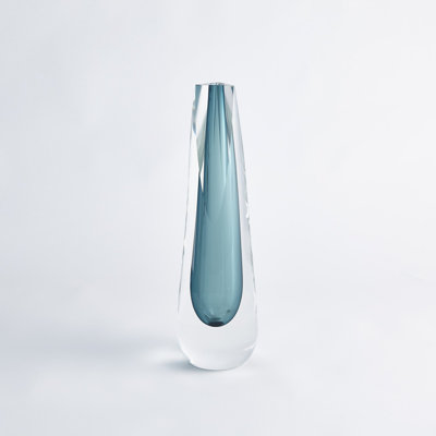 Vase de table en verre
