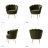 Louise Velvet Modern Task Chair With Ergonomic Design-1944554632