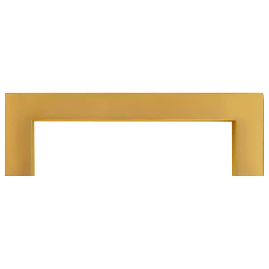 Metro Lane Cabinet Handles 10 Pcs Black 64 Mm Stainless Steel