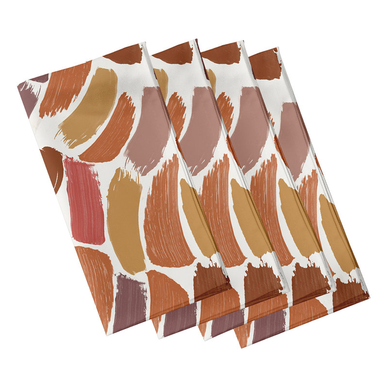 Ensemble de serviettes 4 pièces Alfarata Novelty, Orange