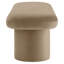 Banc en velours Orla Performance taupe-106273825